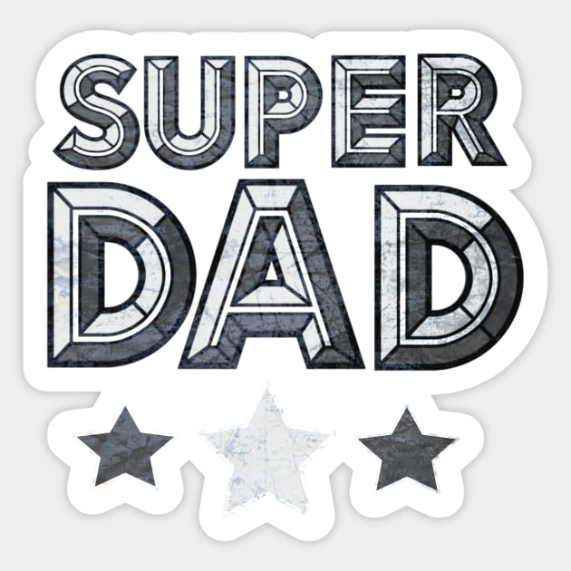 Super Dad Sticker by AlondraHanley